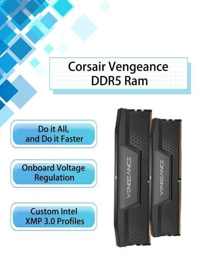 CORSAIR American Corsair DDR5 Desktop Memory Bar 16G 32G 5200 5600 6000 Ruler