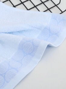 1 Miếng Người lớn Vật dụng trong nhà Làn da thân thiện Mềm mại Nhẹ Khăn rửa mặt Dễ dàng giặt - Màu xanh nhạt - Xem 3