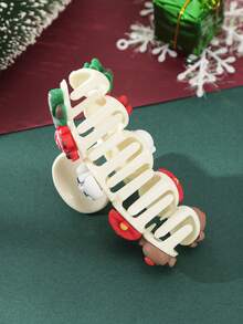 1件可愛的聖誕老人夾子 - 白色 - 查看 3
