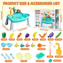 Kids Toy Kitchen Products - màu xanh lá - Xem 2