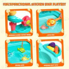 Kids Toy Kitchen Products - màu xanh lá - Xem 4