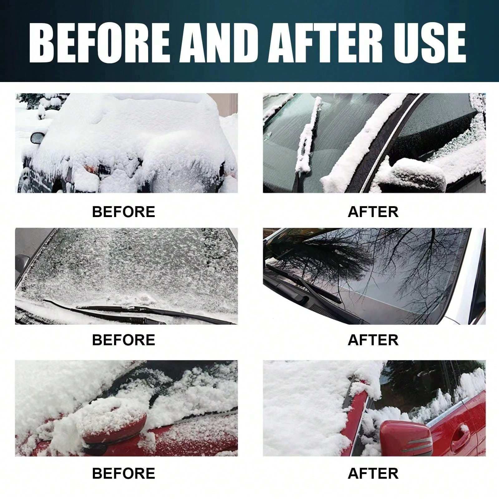 Deicing And Antifog Spray For Car Windshields, Mirrors, And Glass