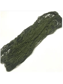 1入可攜式綠色尼龍索繩吊床,戶外網狀吊床 - 綠色 - 查看 4