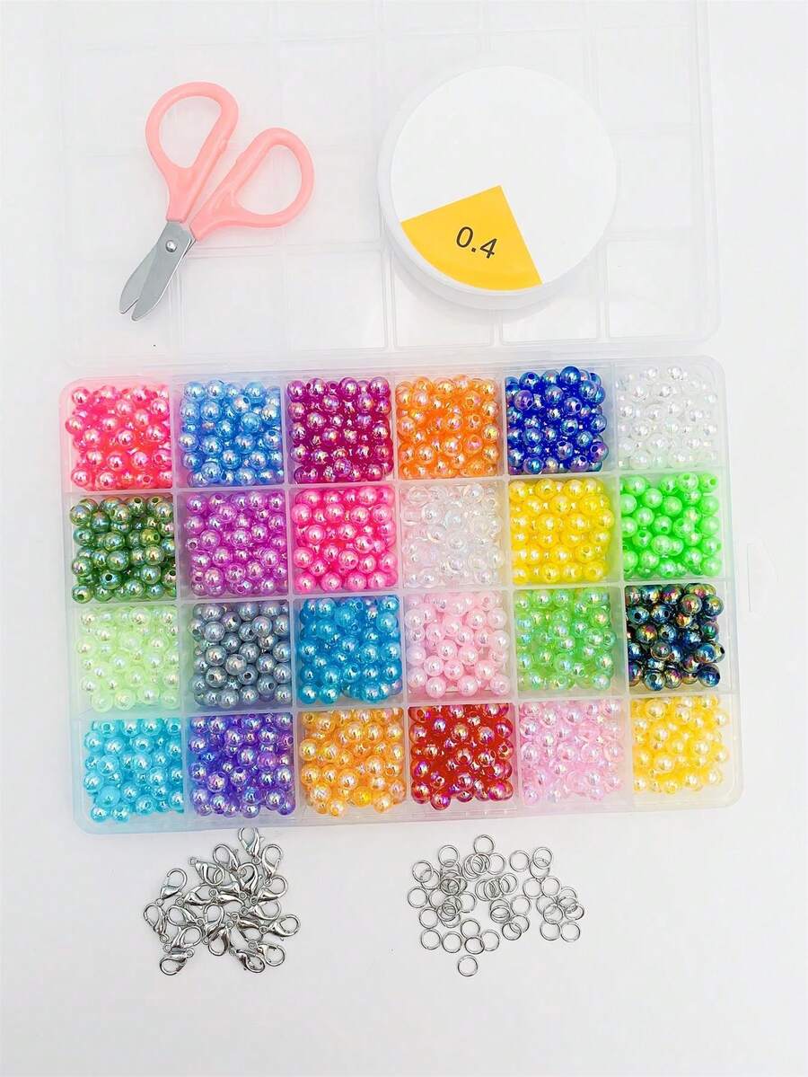 5入組diy珠寶手鍊工具套裝,附有收納盒 - 彩色 - 查看 1