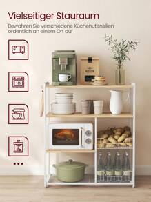 VASAGLE Baker's Racks - Caqui - Ver 4