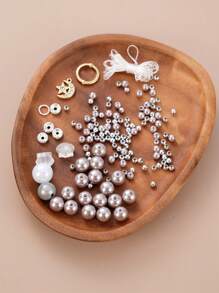 1條高光澤度彩色珍珠手鍊/項鍊手工diy珠寶製作 - 彩色 - 查看 2