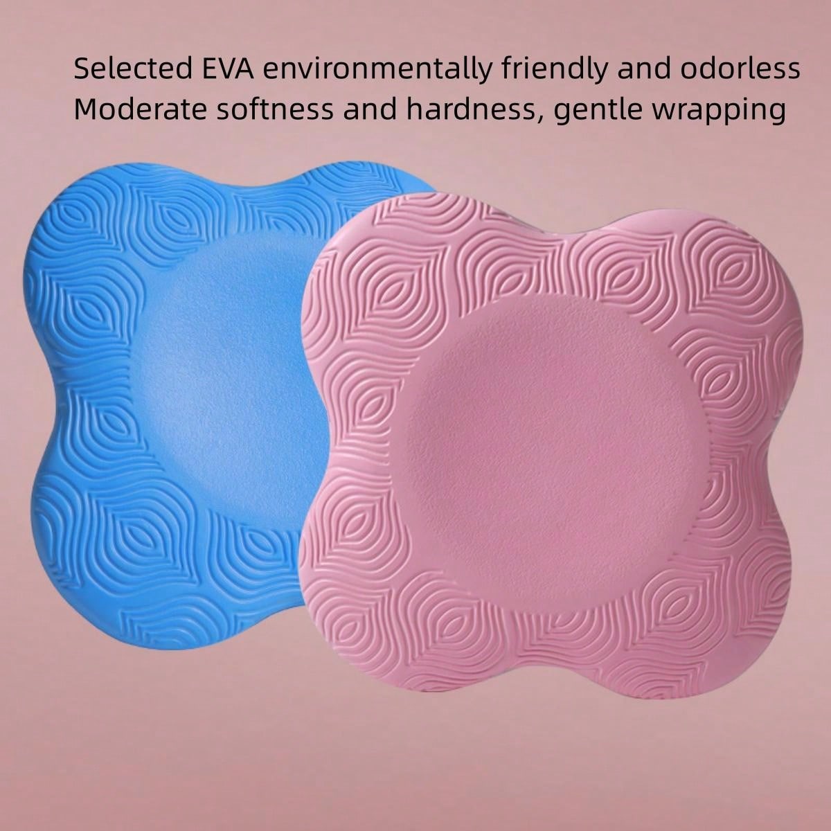 1pc Thick Eva Yoga Mat For Elbows, Knees, And Wrists Support During