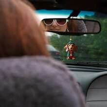 聖誕裝飾,3入組腸型狗造型聖誕樹掛飾,掛飾,亞克力派對裝飾 - 紅色 - 查看 2