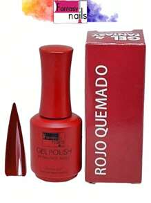 15ml Semi-Permanent Gel Polish 3 Steps Fantasy Nails - Red Violet - View 1