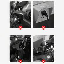 1入組電動自行車充電器防掉鉤,壁掛式充電器支架,讓充電線整潔,電動滑板車充電器掛鉤 - 白色 - 查看 3