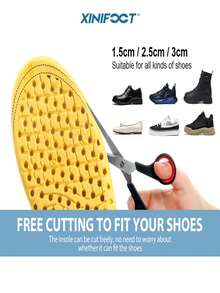 xinifoot 1對增高鞋墊全墊鞋墊男女鞋墊墊1.5厘米/2.5厘米/3厘米