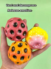 High Bouncing Ball (random Style) Children's Toy For Speed Training And Baby's Grip Exercise - Multicolor - View 4