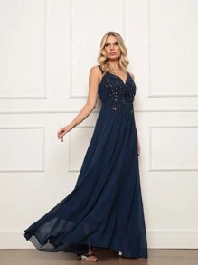 Women Dresses - 藏蓝色 - 查看 5