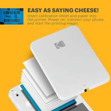 Kodak Premium 2" X 3" Sticky-Backed Zink Photo Paper (20 Sheets), Compatible With Smile And Step Instant Cameras And Instant Printers! - 白色 - 查看 3