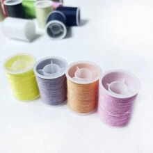 15pcs/Set Multicolor Vibrant Sewing Threads, Sewing Supplies - Multicolor - View 3