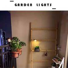 4 件套太阳能甲板灯户外，太阳能台阶灯防水 LED 太阳能灯适用于户外楼梯、台阶、栅栏、庭院、露台和小路，户外花园照明适用于小路、庭院、露台