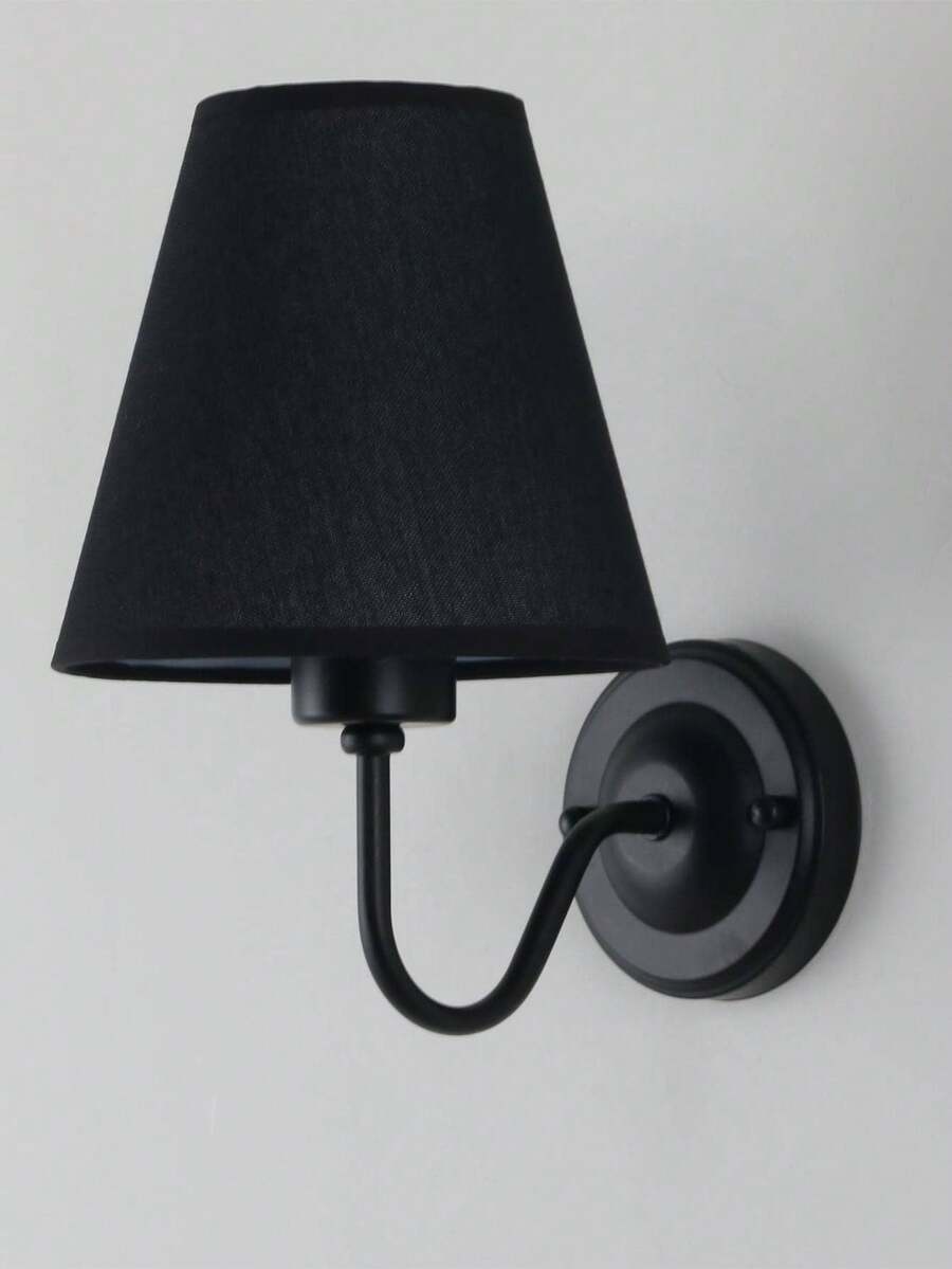 E27*1 Đen Tường Đèn treo tường Đèn tường Với Bóng đèn LED 3000K Ấm áp 6500K Trắng Ánh sáng , 85~265V Xếp li Chất vải Giường đơn Dài Arm Đèn tường , Đèn Cố định Đầu giường Đèn Đối với Đầu giường Đọc sách - màu đen - Xem 1
