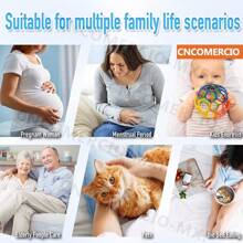Cubre Colchón Comodidad Matrimonial Impermeable - Blanco - Ver 8