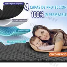 Cubre Colchón Comodidad Matrimonial Impermeable - Blanco - Ver 5