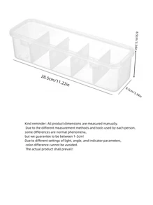 1pc Multi-Functional 5-Grid Jewelry Organizer Box For Hair Accessories, Elastic Bands, Hairpins, Hair Clips Storage