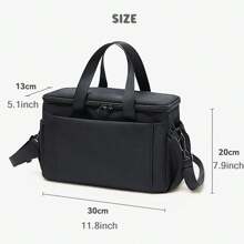 Waterproof Baby Stroller Storage Bag Diaper Bag For Mom, Can Be Worn Or Hung - Black - View 9