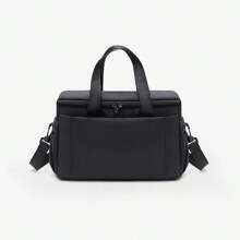 Waterproof Baby Stroller Storage Bag Diaper Bag For Mom, Can Be Worn Or Hung - Black - View 3