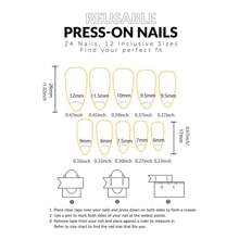 Nâng cấp phong cách của bạn với 24 móng tay giả màu trắng sữa và màu khỏa thân hình quả hạnh nhân, bao gồm keo thạch, dũa móng tay và một cây gậy - Đỏ - Xem 5