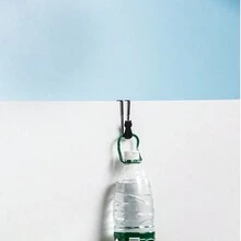 2 Piezas/set Gancho Individual Con Forma De Gato - Negro - Ver 5