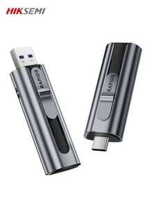 Hiksemi- 1入組512gb/1tb Usb 3.2閃存驅動器,帶有type-c雙端口,可攜式拇指驅動器,讀取速度為560mb/s,適用於pc /電腦/筆記本電腦/數據存儲