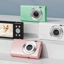 Video Máy ảnh kỹ thuật số 48 Triệu Độ nét cao Điểm ảnh Máy chụp hình Nọn nhẹ Và Thuận tiện Du lịch Mini Máy chụp hình - màu đen - Xem 11