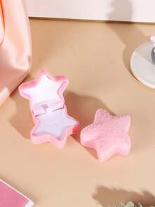 時尚可愛的粉色天鵝星形戒指和項鏈盒,適用於日常生活、婚禮、假期和禮品包裝 - 粉色 - 查看 2