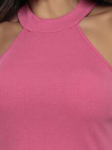 Women Tank Tops & Camis - Màu Hồng Tươi - Xem 4