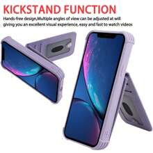 皮革皮夾式手機殼,帶磁力閉合、卡夾和零錢包,兼容 Iphone 7/8/se、x/xs、xr、11、12/12pro、13、13 Pro、13 Pro Max、14、14 Pro、 14 Plus 和14 Pro Max,男女皆宜 - 淡紫色 - 查看 3