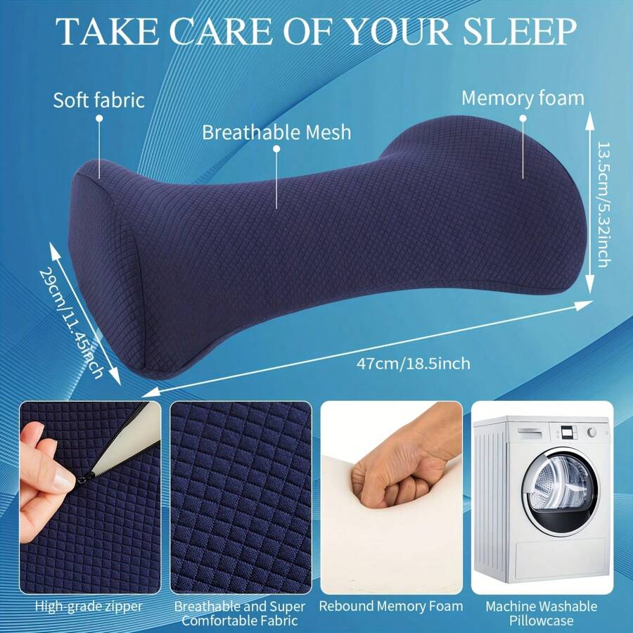 Lumbar Cushion, Helps Relieve And Support Lower Back, Bedding, Pillows