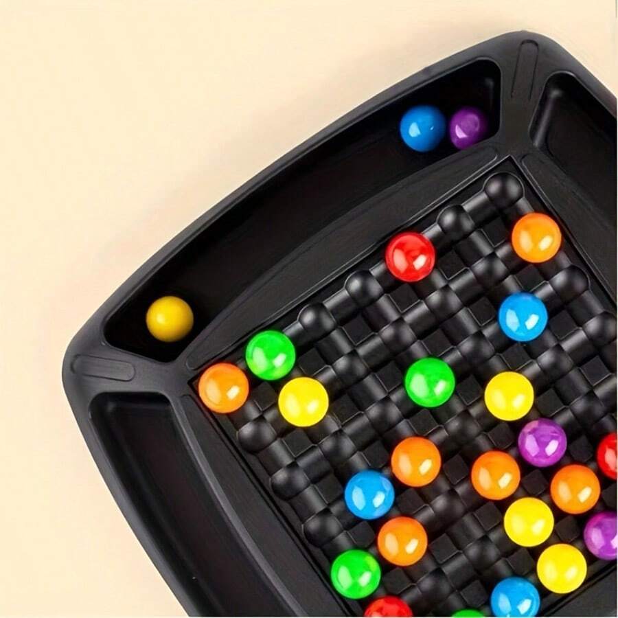 彩虹球消除遊戲，桌遊，趣味收藏桌上遊戲，互動派對遊戲，假日遊戲，聖誕家庭活動 - 杏色 - 查看 1