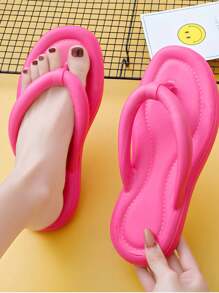 Eva Sandals, Sponch Design With Toe Separator, Non-Slip And Comfortable. - Pink - View 4