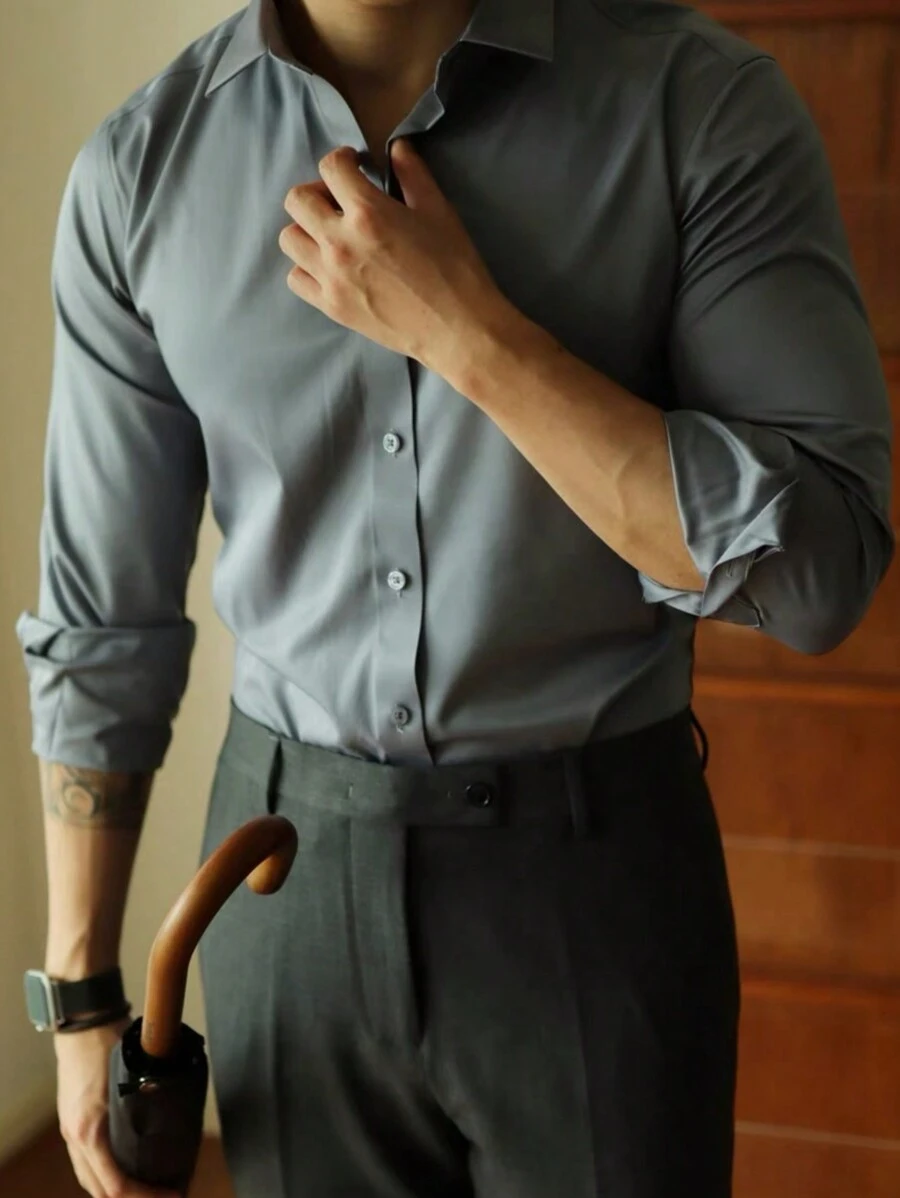 Men Shirts - Gris - Ver 1
