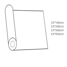 1卷現代波浪線壁紙,使用凹凸絨面技術製成,採用無紡布材料,非常適合家庭客廳和臥室裝飾 - 棕色 - 查看 3