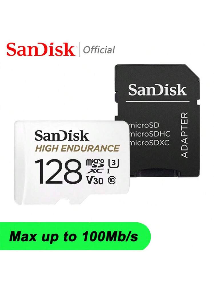 SanDisk High Endurance MicroSD Card, U3 4K V30 Micro Sd Card