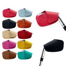 1pc Cartoon Fashionable Hat-Wearing Ball Golfer Club Head Cover - Green - View 4