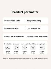 新款男士复古方形镜框时尚眼镜，经典品牌方形复古时尚眼镜，男士驾驶眼镜，沙滩配饰眼镜，時尚眼鏡，打造街头风格，适合搭配毛衣、夹克、卫衣、连帽衫、皮裤和工装裤，适合夏季海滩度假、户外活动和旅行。 - 米色 - 查看 8
