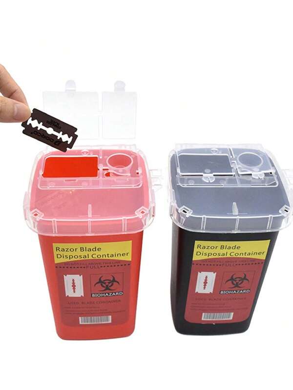 Bote recolector V-26 para desechos bioquimicos, cuchillas, puntas, jeringas etc.