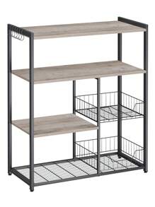 VASAGLE Baker's Racks - Gris - Voir 2
