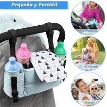 Dispensador de Leche en Polvo Portátil,5 Capas Dispensador Leche en Polvo de Apilable de Dosificador,Alta Capacidad Adecuado para Leche en Polvo,Dulce,Frutas - Azul - Ver 3