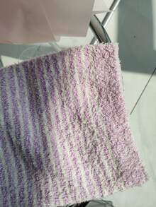 女式條紋針織加厚家居服,可當作睡衣或休閒服穿著