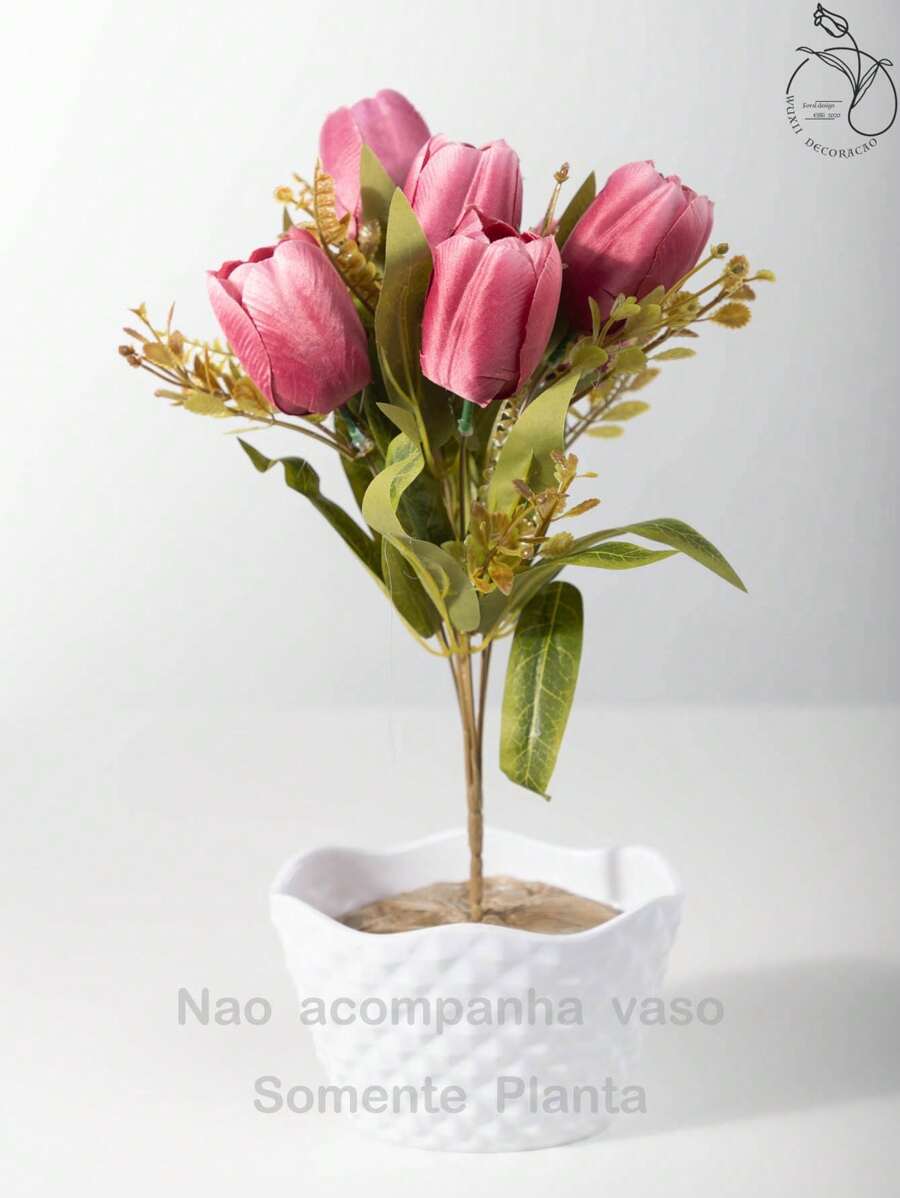 Artificial Flowers - Màu Hồng Tươi - Xem 1