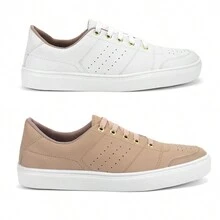 Women Casual Shoes - 白色 - 查看 1