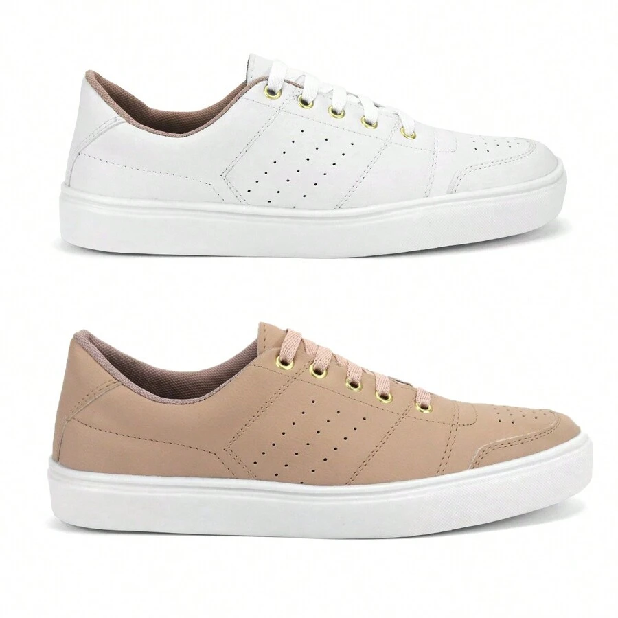 Women Casual Shoes - 白色 - 查看 1