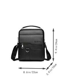 男士商务手提包 公文包 会议包 男士单肩包 斜挎包 文件电脑包 斜挎包 侧包 斜挎包 旅行度假 户外防水 爸爸礼物 男士礼物 情人节男士礼物 大学包 父亲节礼物 夏季返校包 学校用多功能书包 通勤 青少年 新生 高中 大学 宿舍 耐用 实用 时尚 超大 学生 万圣节 圣诞节 男士包 学生包 书包 Scream 斜挎包 - 黑色 - 查看 6