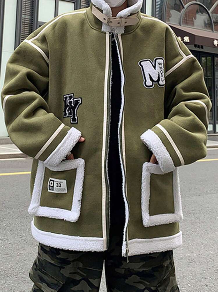 Giacche In Pile Da Uomo - Felpe Con Cappuccio A Maniche Lunghe Con Cerniera Da Uomo Stampa Modello Indiano Invernale Per Uomo/Donna Abbigliamento Spessa Giacca Felpa Capispalla,Come Mostrato,S